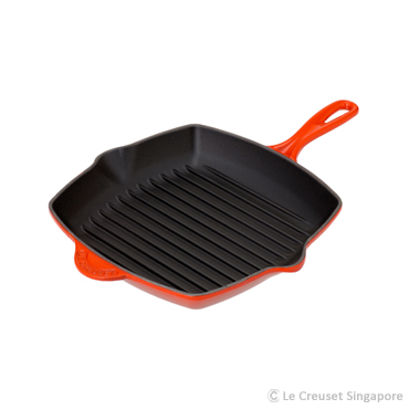 Products | Cast Iron | Grills | Square Skillet Grill | Le Creuset