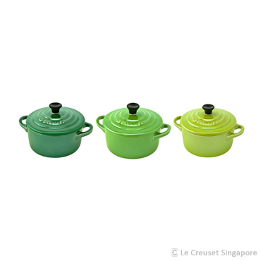 Products | Stoneware | Miniature Stoneware | Set of 3 Mini Cocottes ...