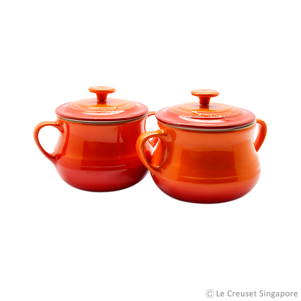 Products | Stoneware | Bowls & Dishes | Set of 2 Soup | Creuset Singapore