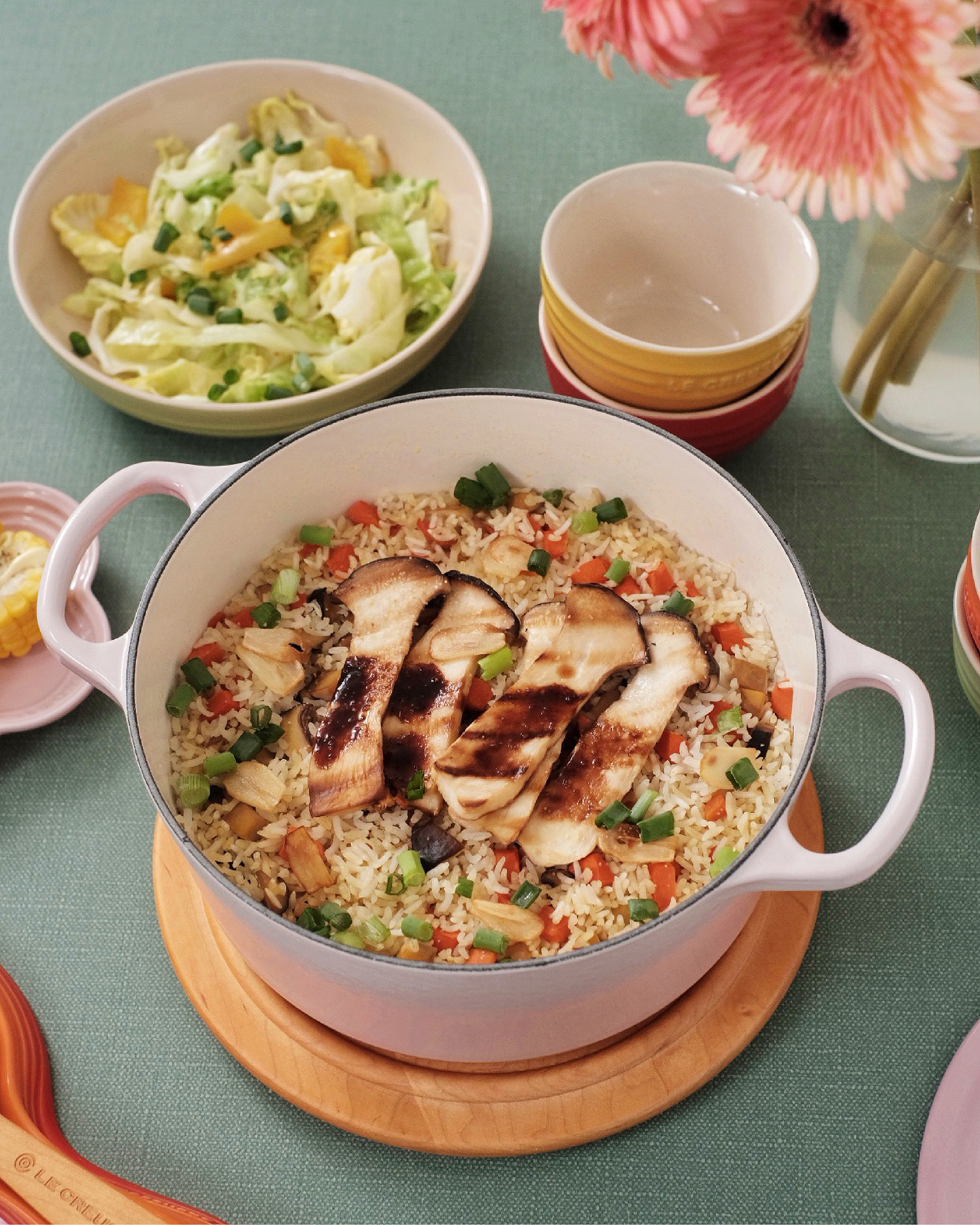 Mushroom Stewed Rice