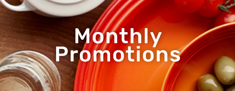 Monthly Promotions