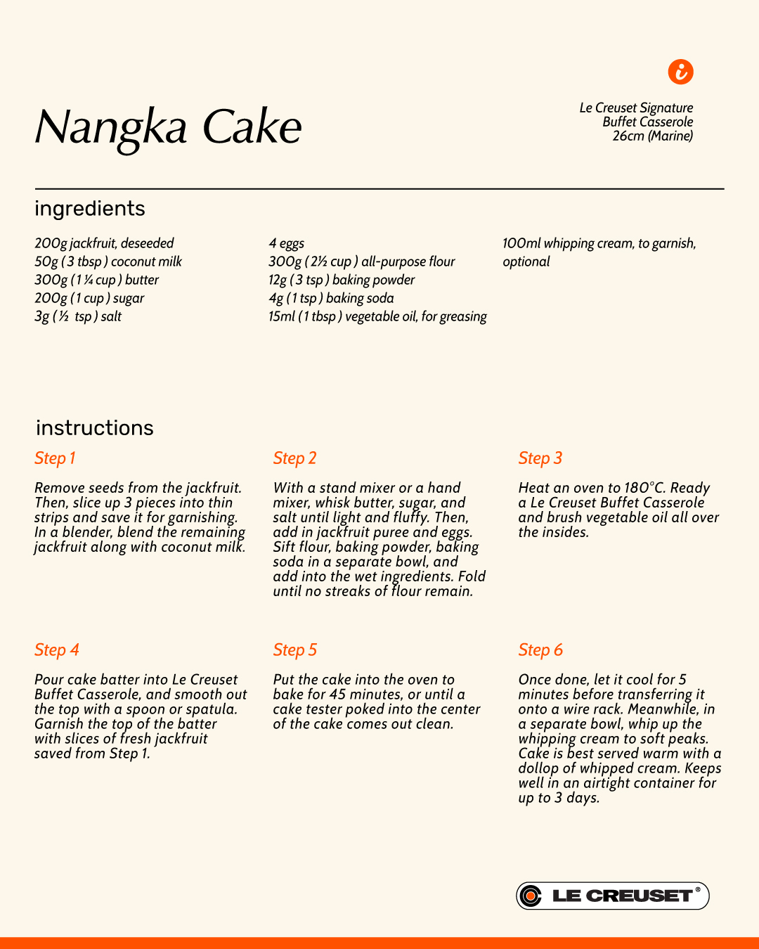 Nangka Cake