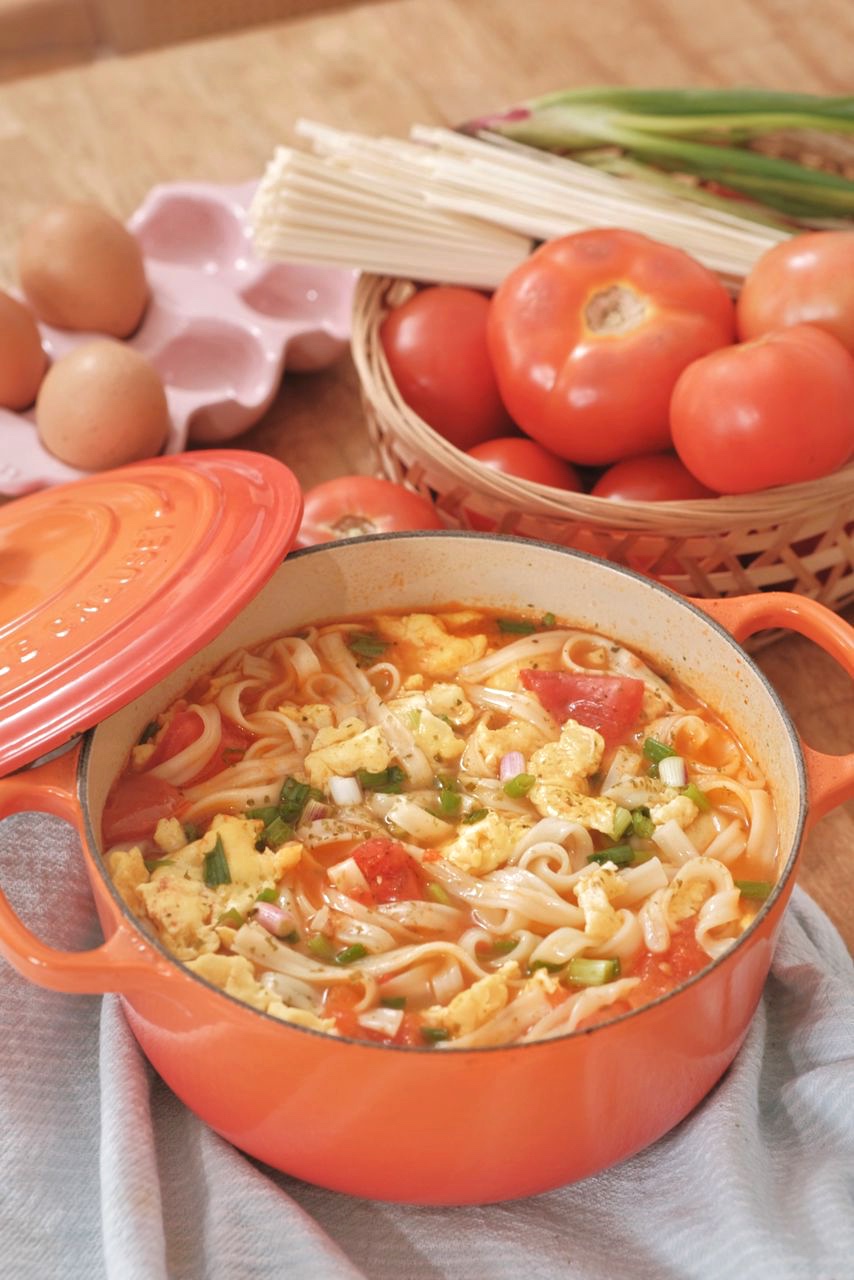 Tomato Egg Noodles 1